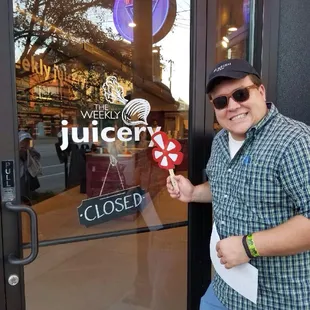 At The Weekly Juicery.