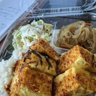 Tofu bento box!