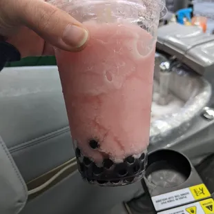 Strawberry smoothie-pass