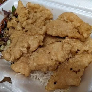 Fish with Spicy Salt Pepper