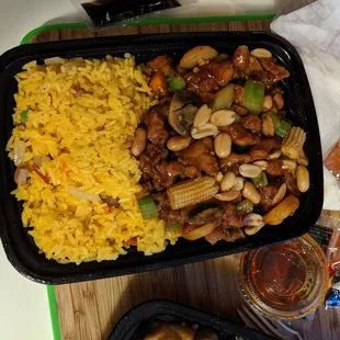 Kung Pao chicken dinner special