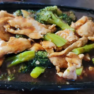 Chicken with broccoli