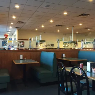 a man standing at the counter