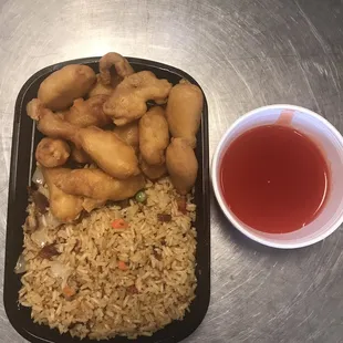Sweet sour chicken