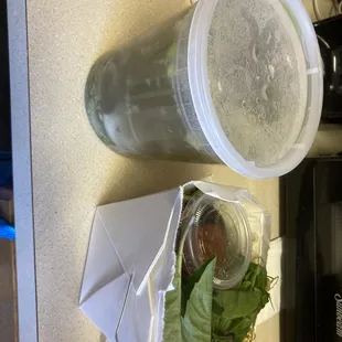 Large rare beef pho to go