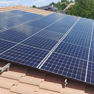 Pitched Tile Roof PV Install