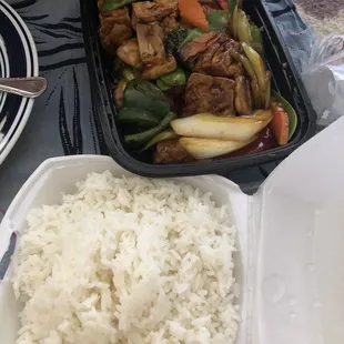 Tofu with Vegetable