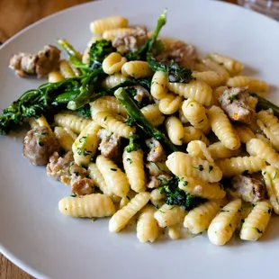cavatelli with sausage