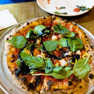 prawn pizza