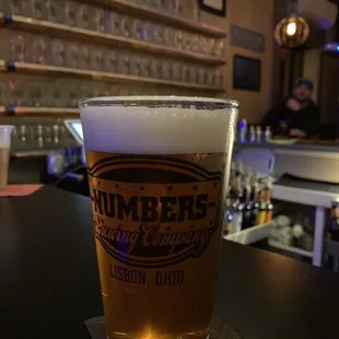 Cold beer on a Friday night