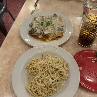 Canneloni Con Funghi