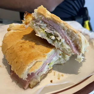 #1 Sandwich Cubano Lunch Special.