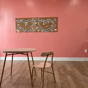 Cute lil&apos; lobby to wait for your treat.