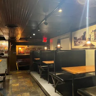 the interior of a restaurant