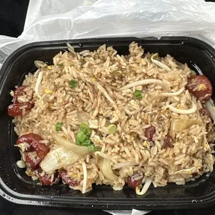 Thai Sausage Fried Rice !!