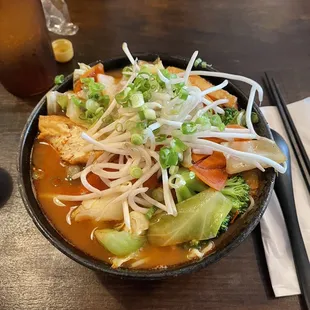 Tofu Vegetable Ramen