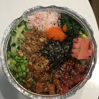 Tuna and Salmon Bowl