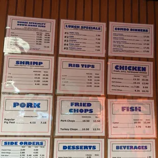 Menu, May 2021