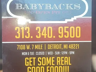 BabyBacks Open Pit