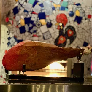 Jamon Iberico in Upland CA tapas bar