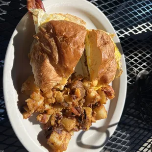 Bacon Egg and Cheese Croissant