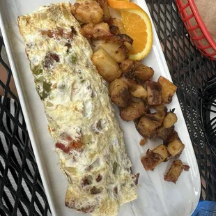 Egg white omelette