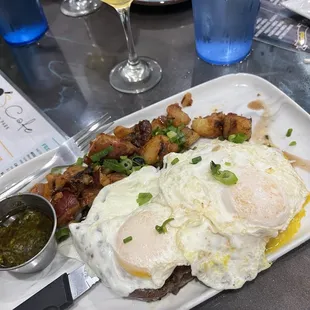 Steak &amp; Eggs and Home Fries