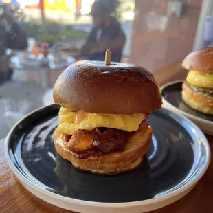 Egg Bacon Breakfast Sandwich