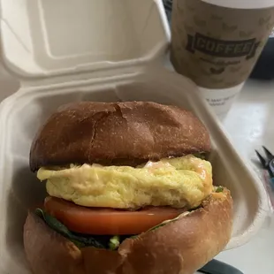 Veggie Breakfast Sandwich