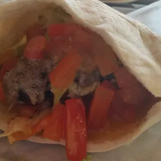 Beef Kafta Sandwich
