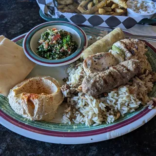 Sampler Specialty Plate