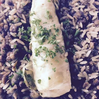 Veggie Cabbage Roll Plate