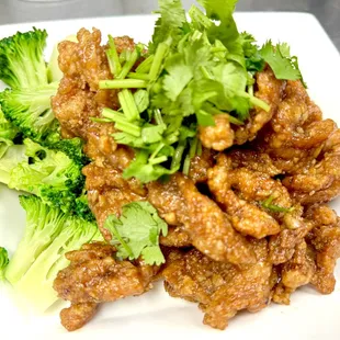 Crispy Chicken Garlic sauce