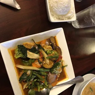 Eggplant Basil Leaves