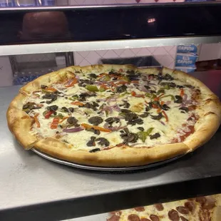 pizza, food