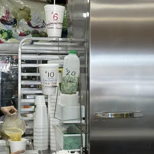 Sizes if the sugar cane drink 11.12.24