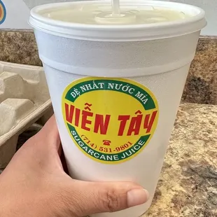 Sugarcane Kumquat Juice