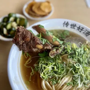 Beef Rib Noodle Soup