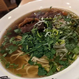 Beef Flank Noodle Soup