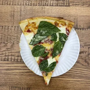 Margherita Pizza Slice..