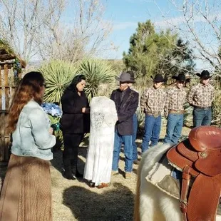 Stephanie &amp; Casey Western Wedding