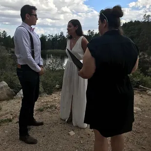 William &amp; Yvonne  Mt. Lemmon we did this one at Rosewater Lake. Sweet and loving couple.