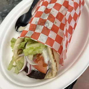 This gyro was amazing.