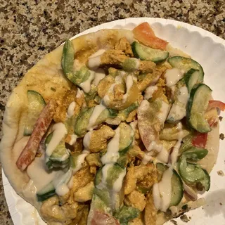 Beef Or Chicken Shawarma Sandwich
