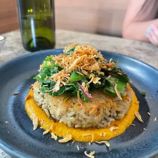 Coconut crispy rice
