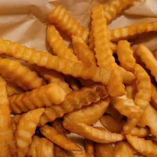 Crinkle fries