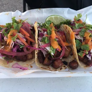 Korean carnitas with kimchee