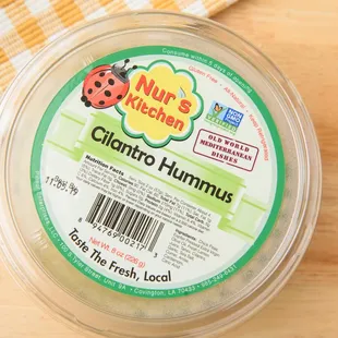 Cilantro Hummus
