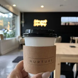 Honey lavender latte