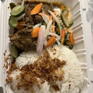 Caramelized spice beef